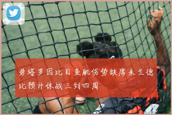 劳塔罗因比目鱼肌伤势缺席米兰德比预计休战三到四周
